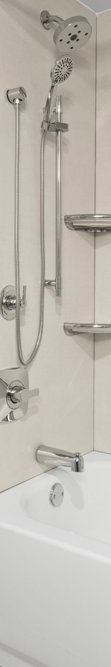 accessible bathtub with grab bars