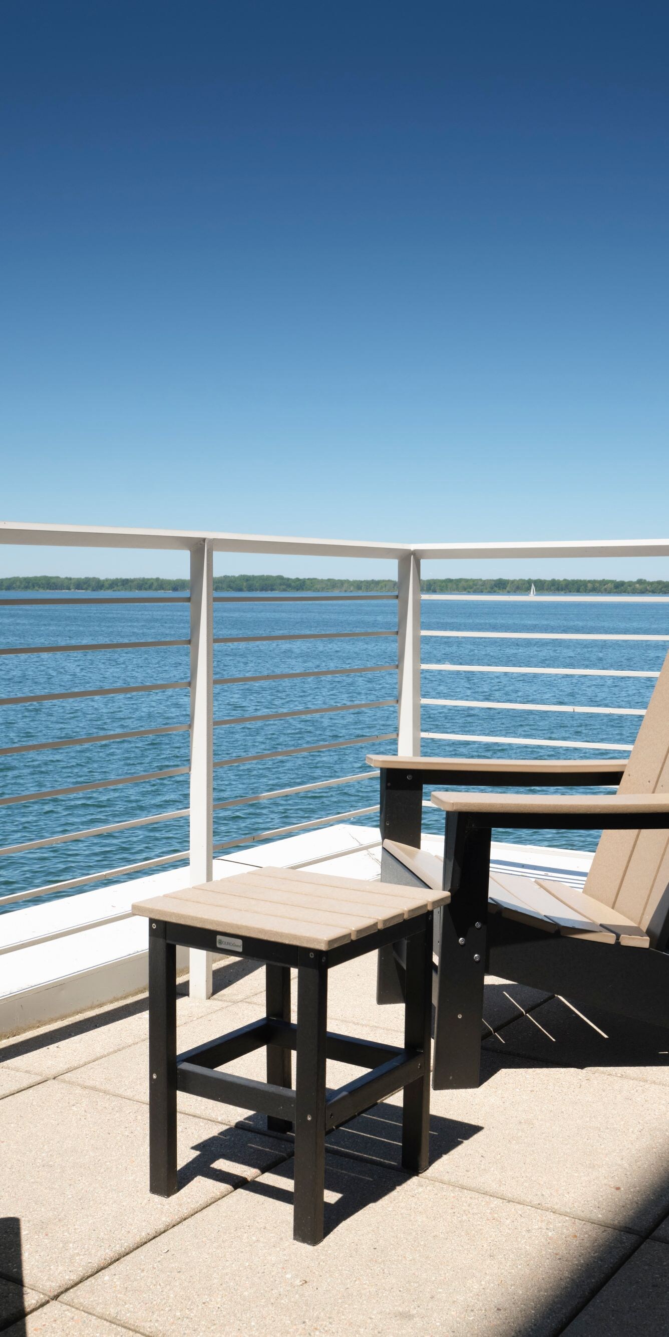 Private balcony overlooking the bay