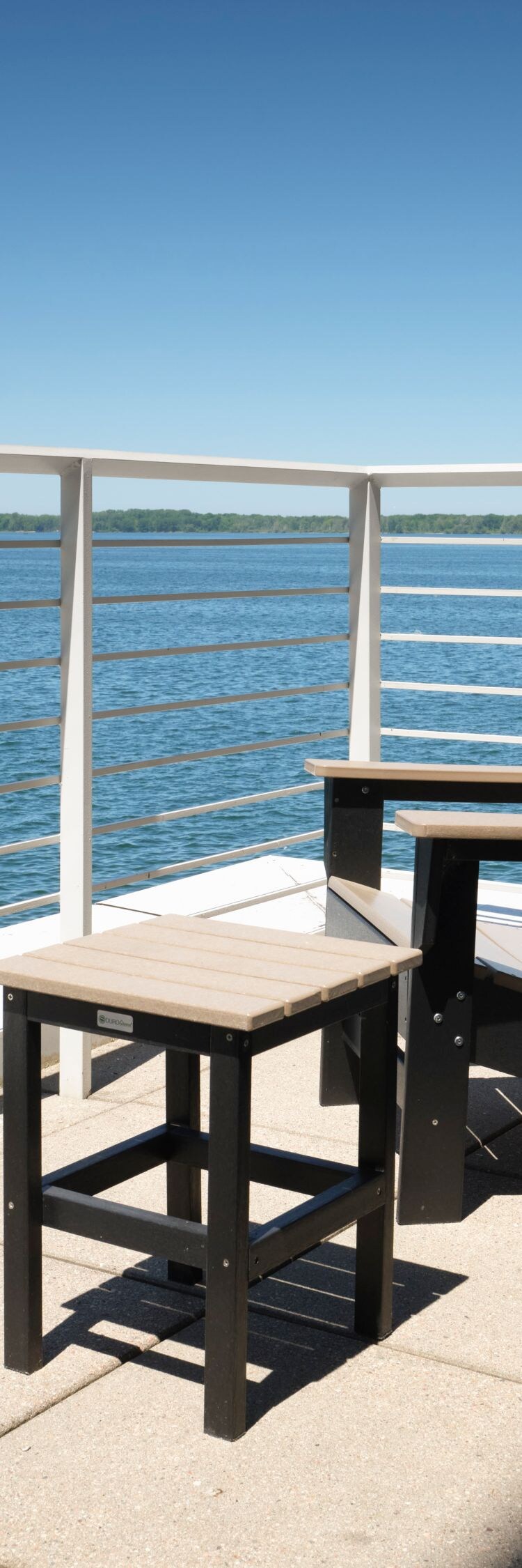 Private balcony overlooking the bay