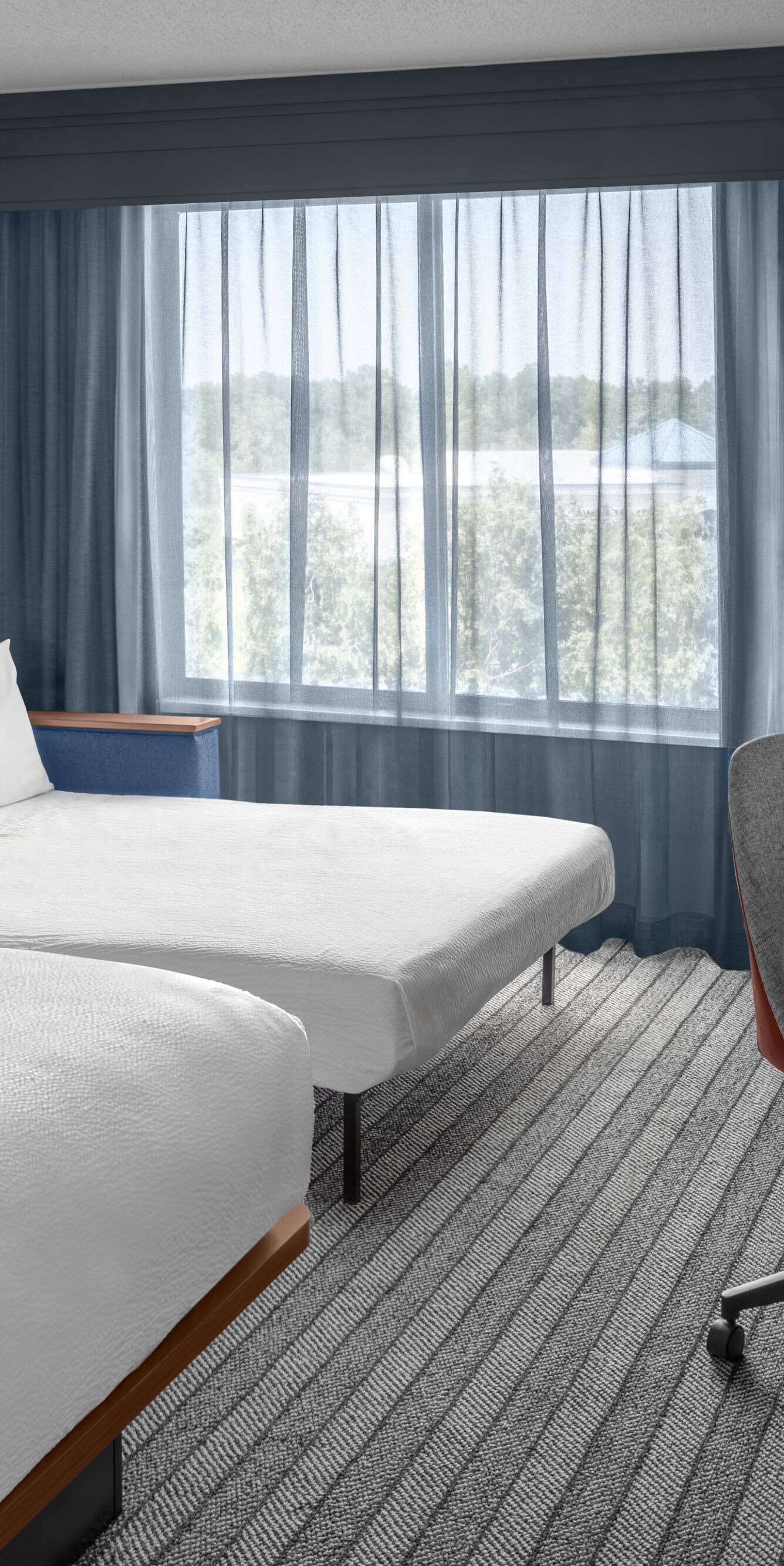 King Guest Room with Sofa Bed and desk