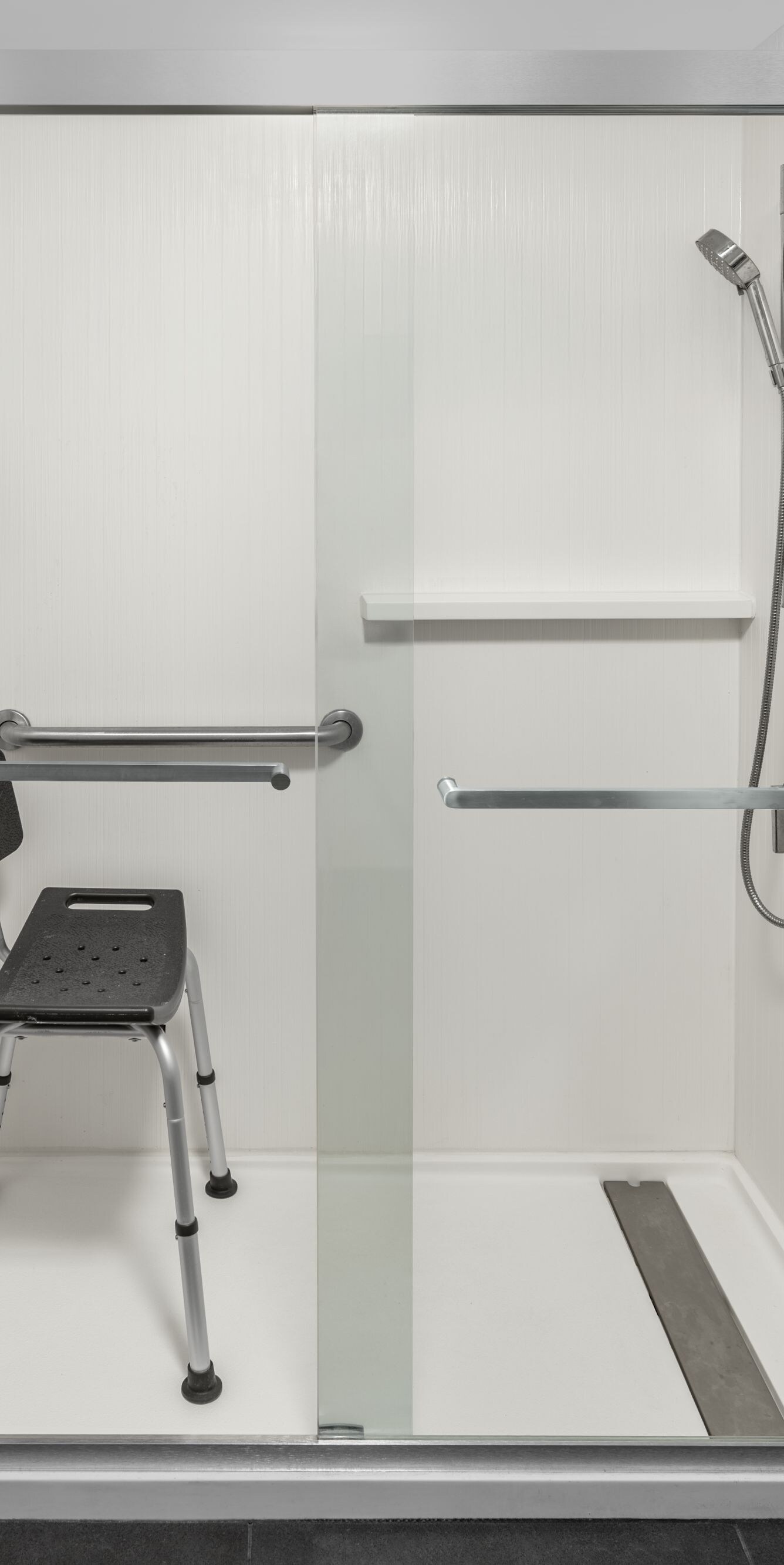 Bathroom - Accessible Step-In Shower