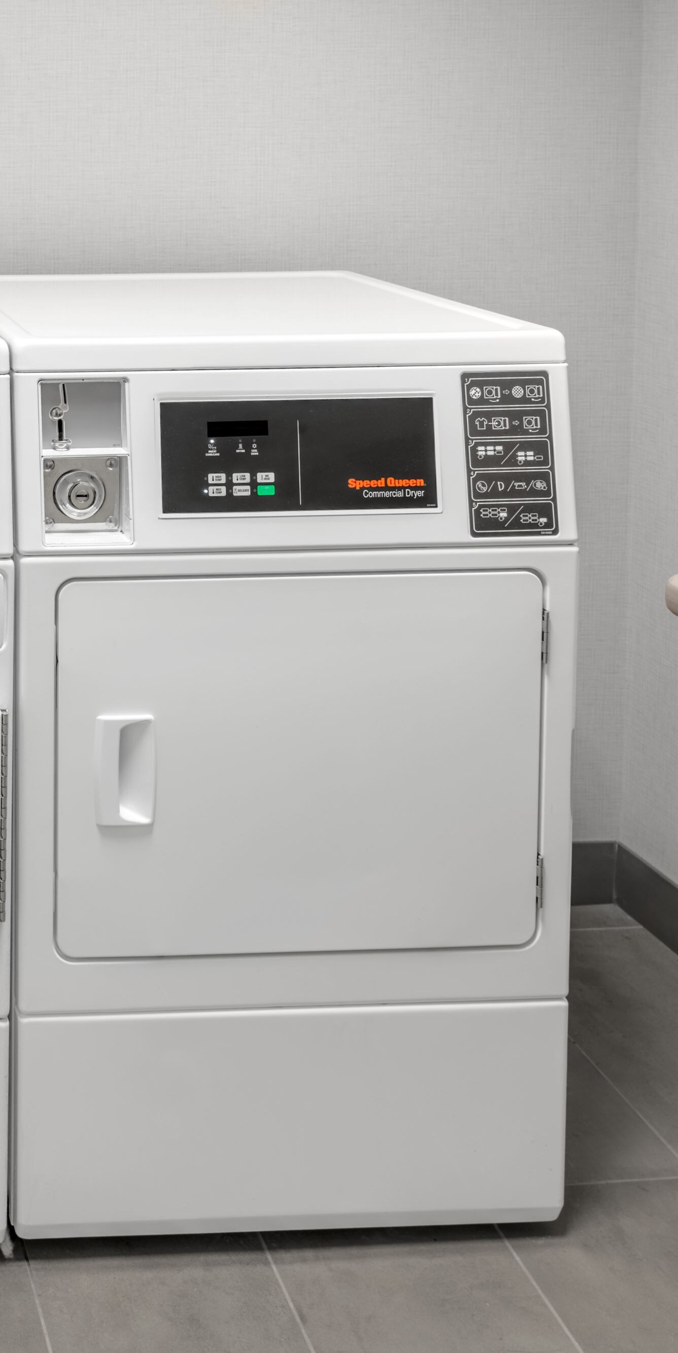 Guest Laundry with folding table