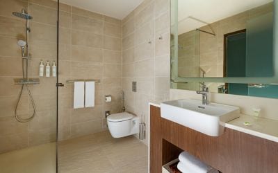 Bathroom, Courtyard Baku