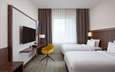 Guest Room, 2 Twins, Courtyard Baku