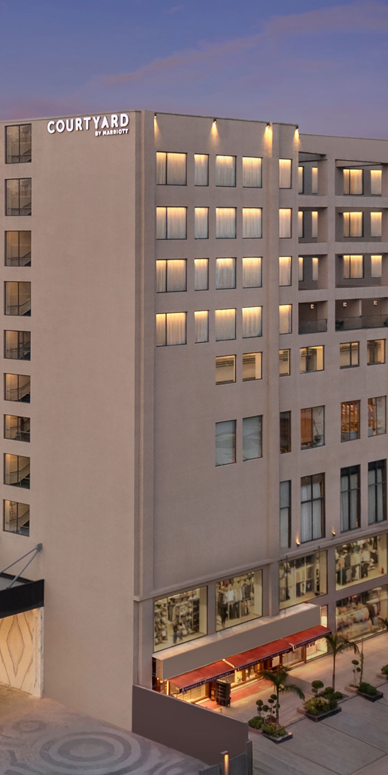 Courtyard by Marriott Ghaziabad - Exterior Night