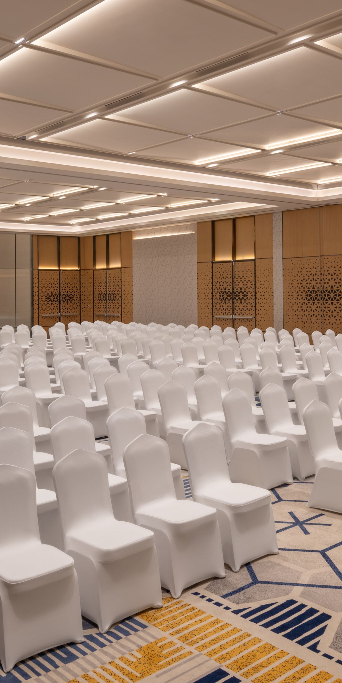 The Grand Ballroom Theater Setup