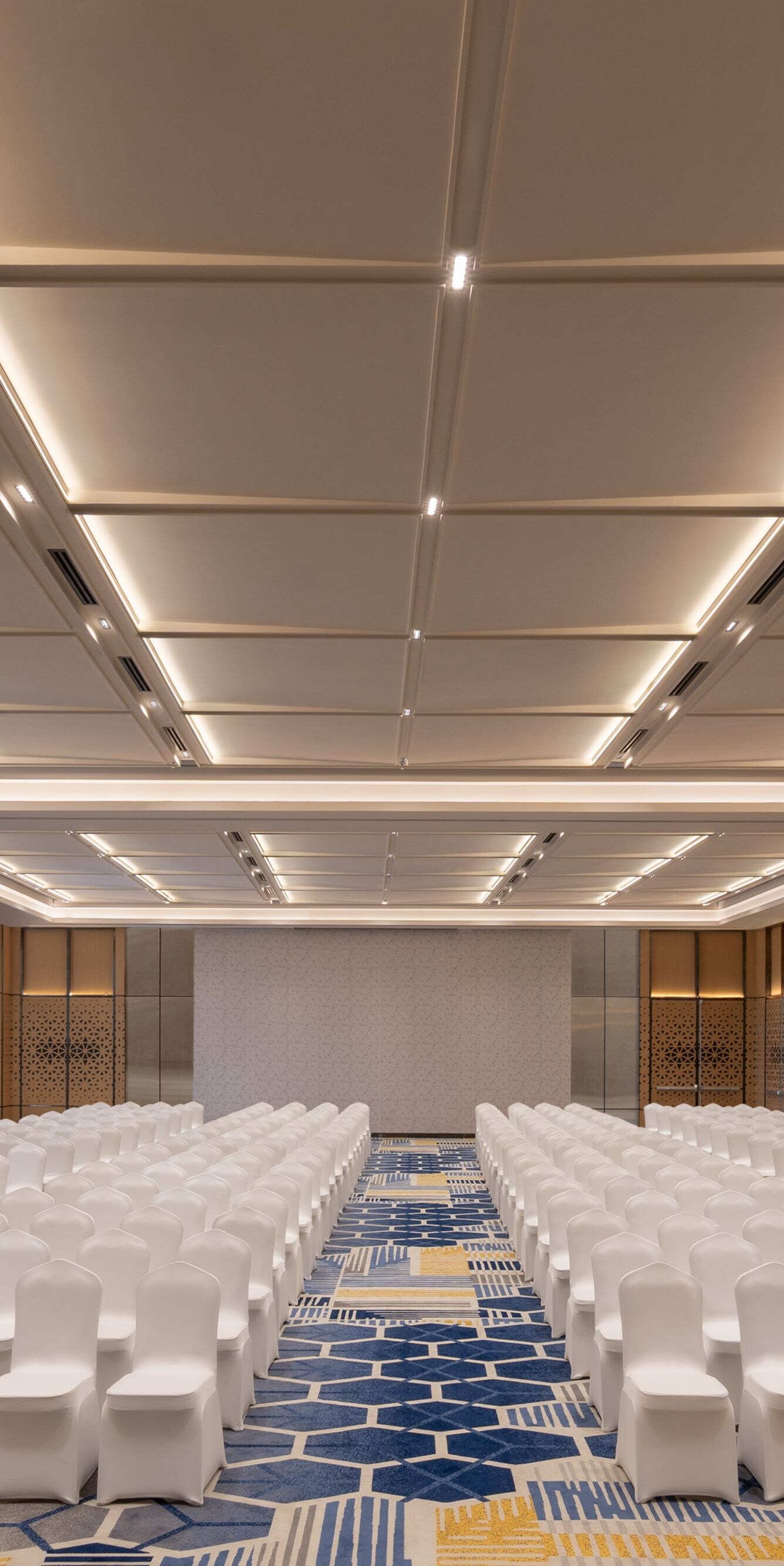 The Grand Ballroom Theater Setup