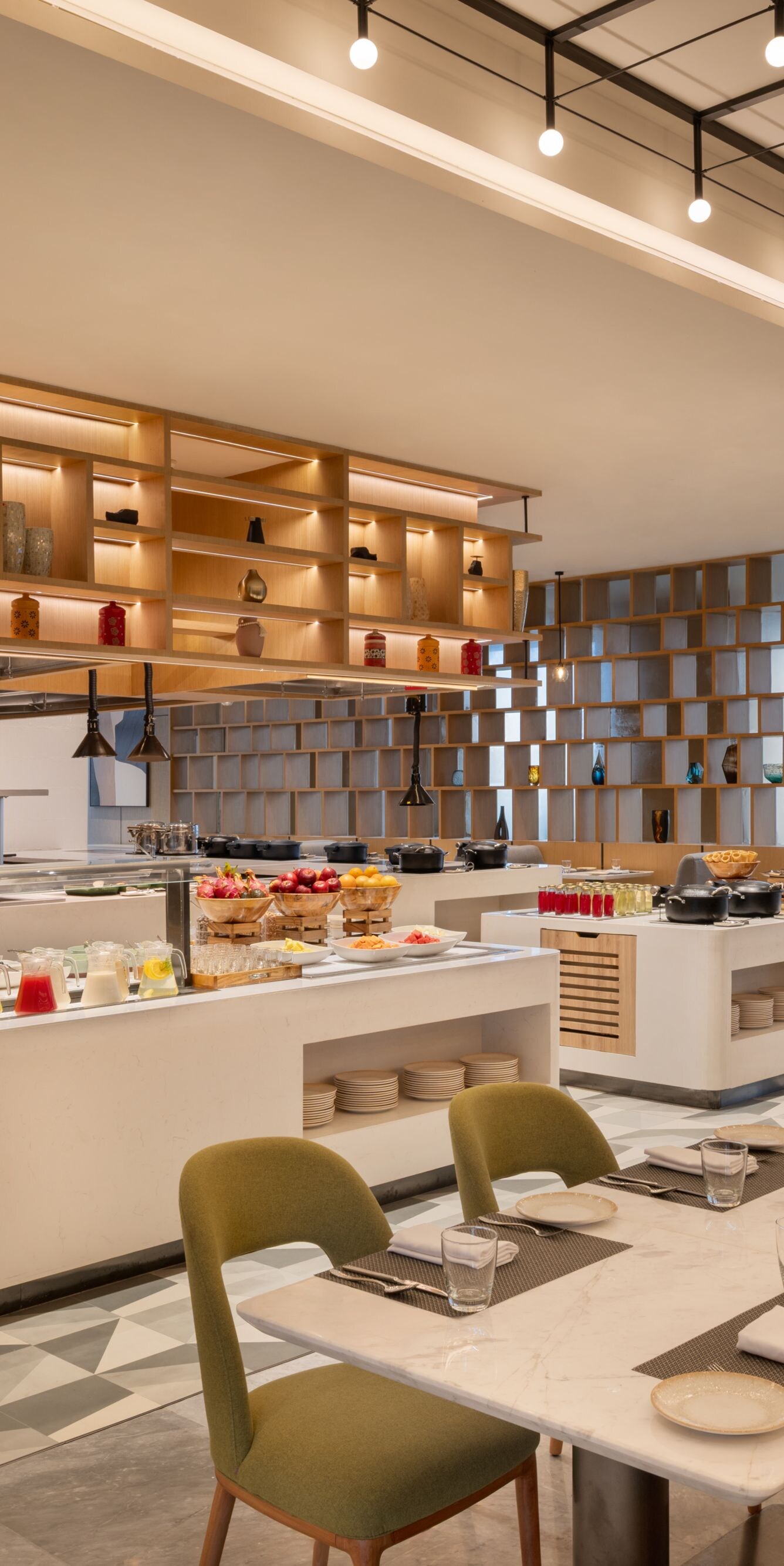 L3 Kitchen - Buffet Island