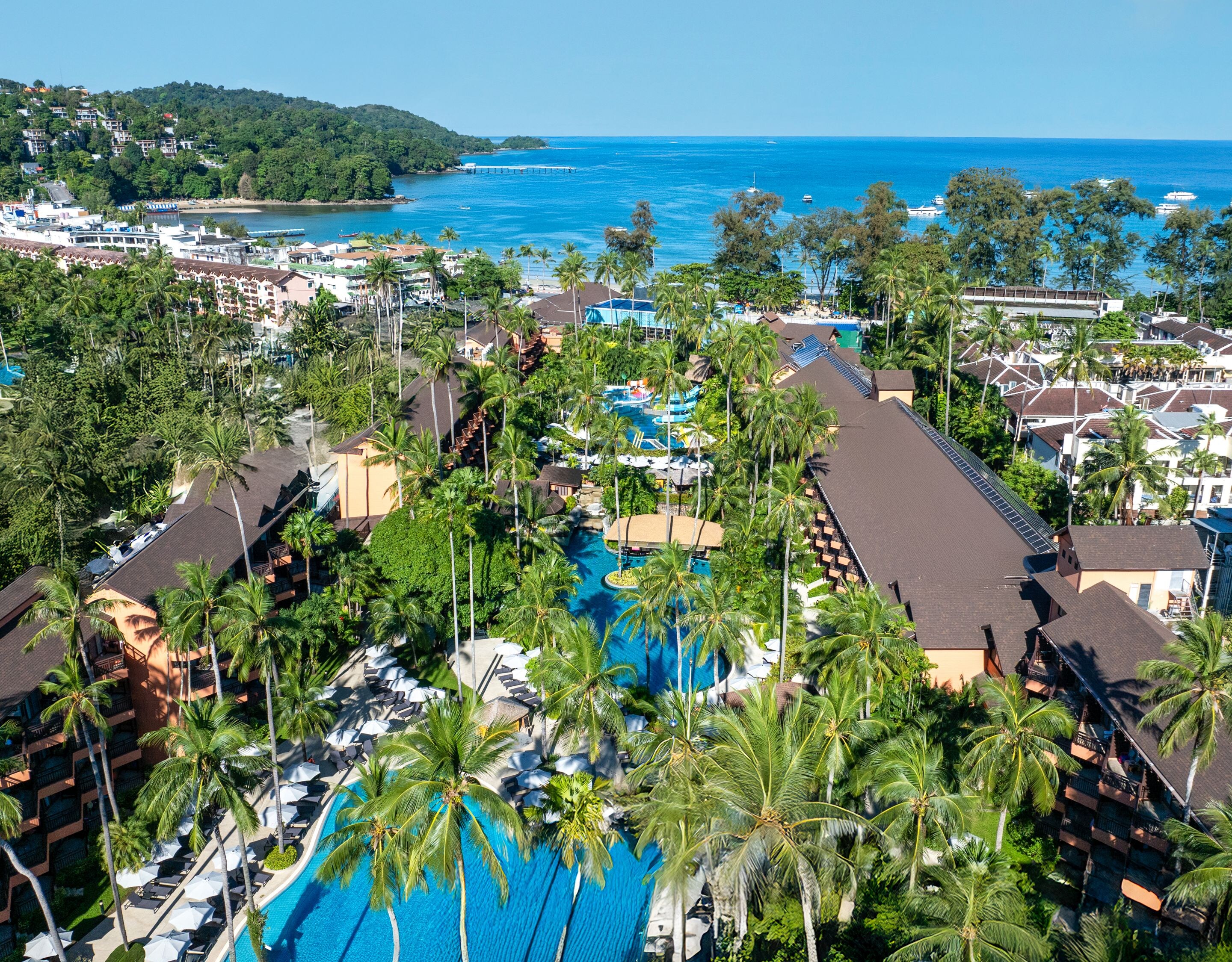 วิวรีสอร์ทที่ Courtyard Patong