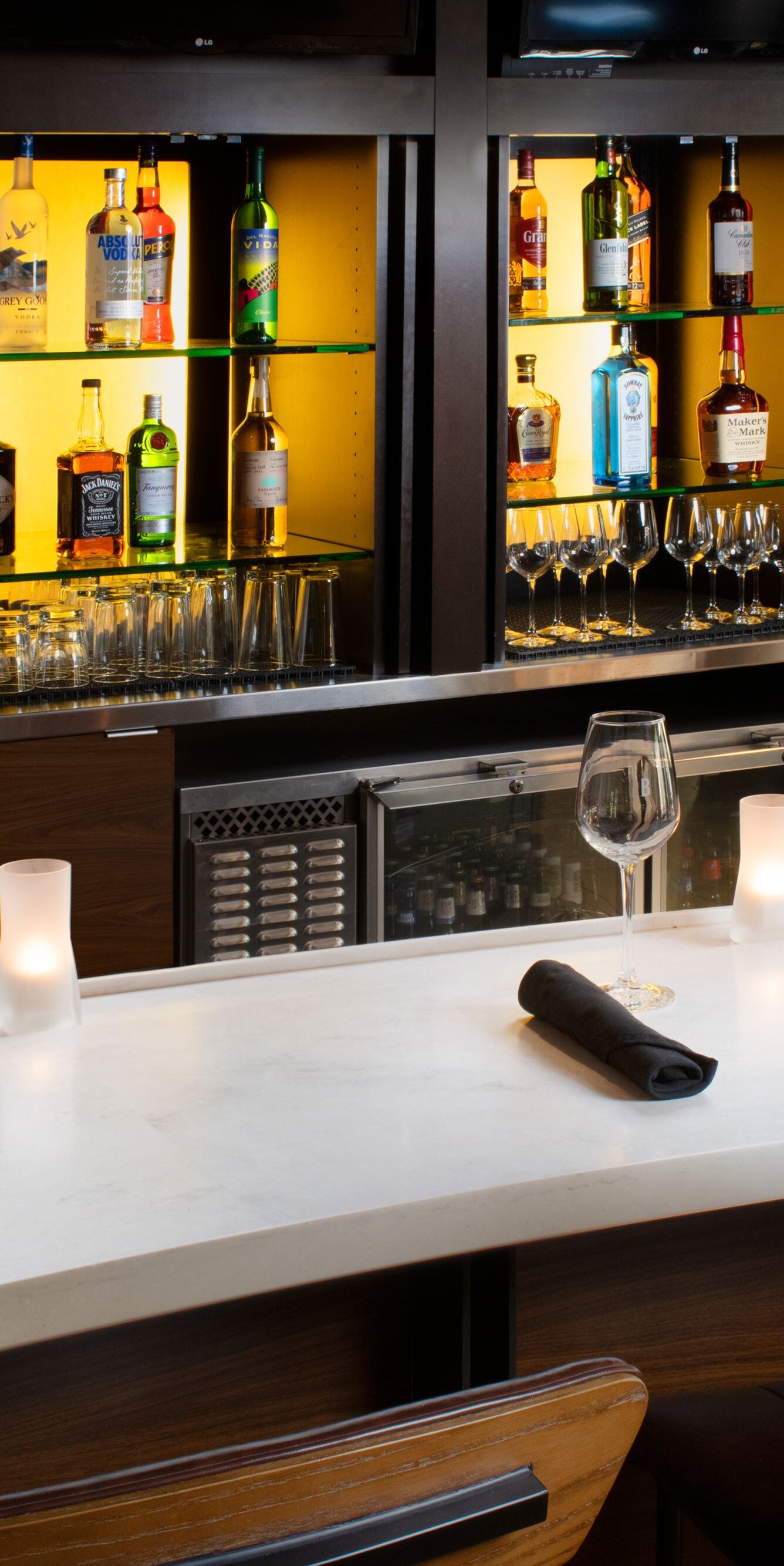 Courtyard Bistro beverage station