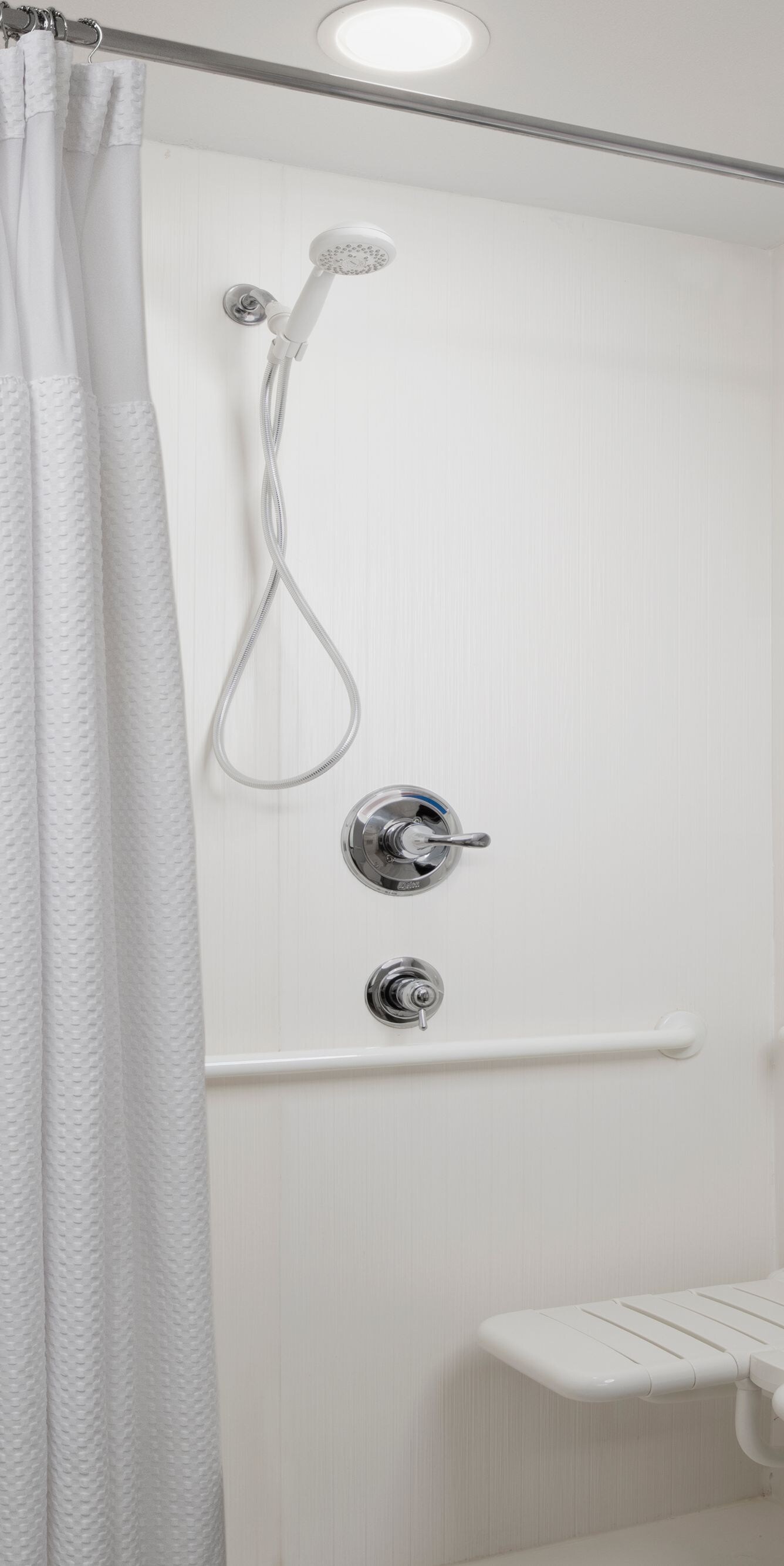 ADA accessible bathtub and shower