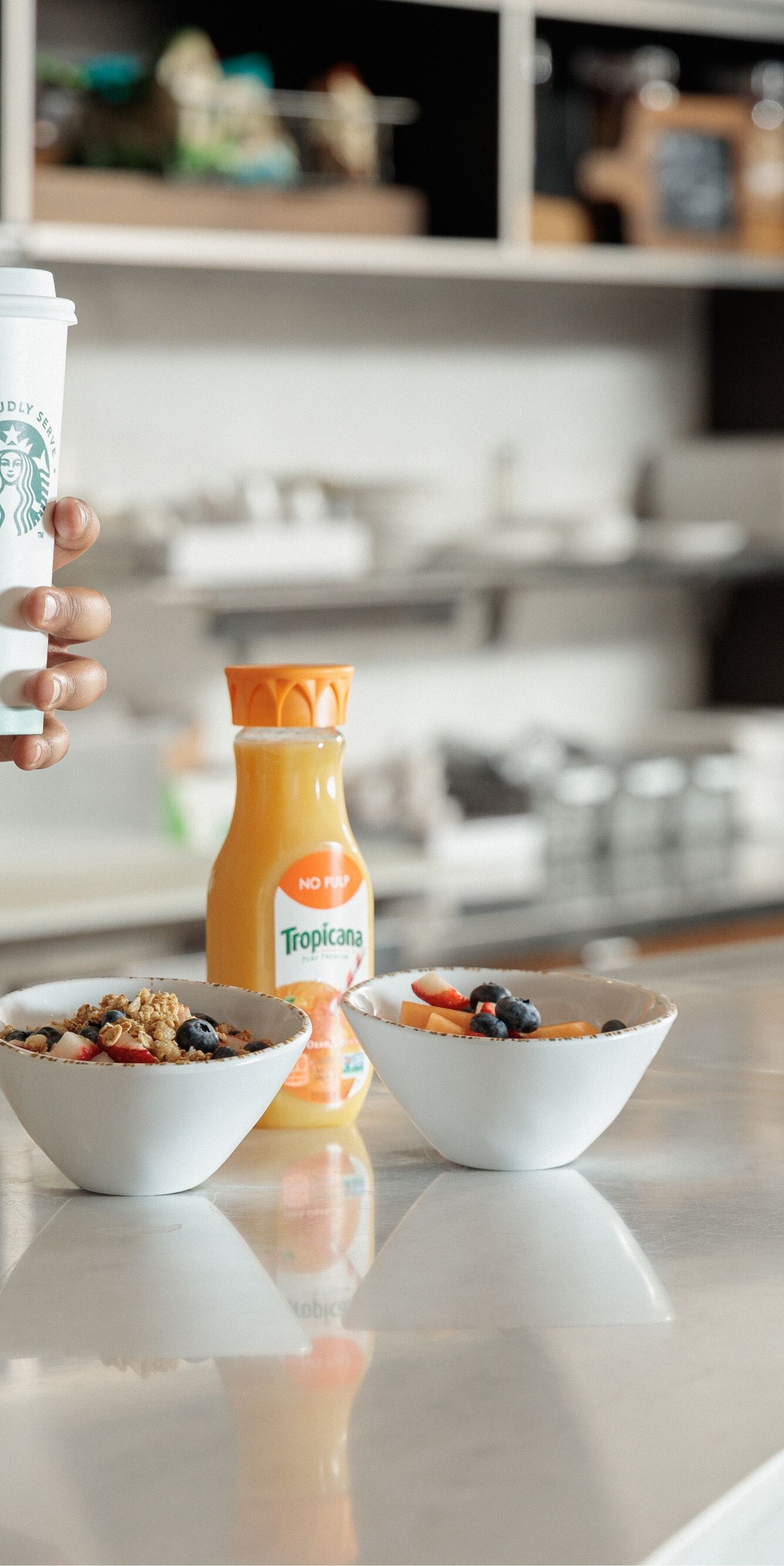 Breakfast bar