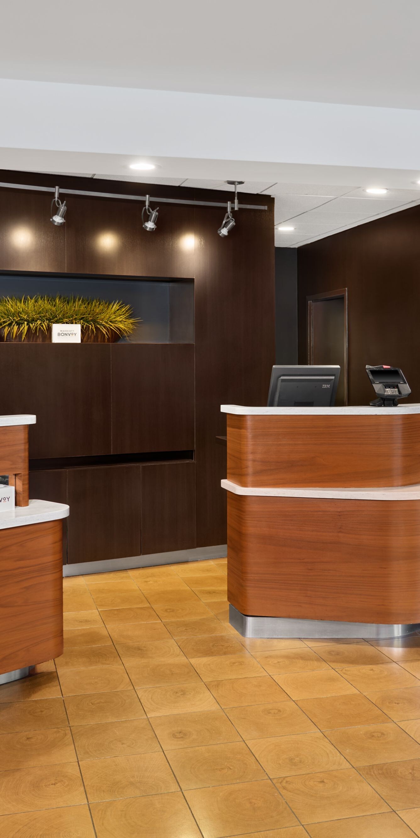 Front Desk pedestals 