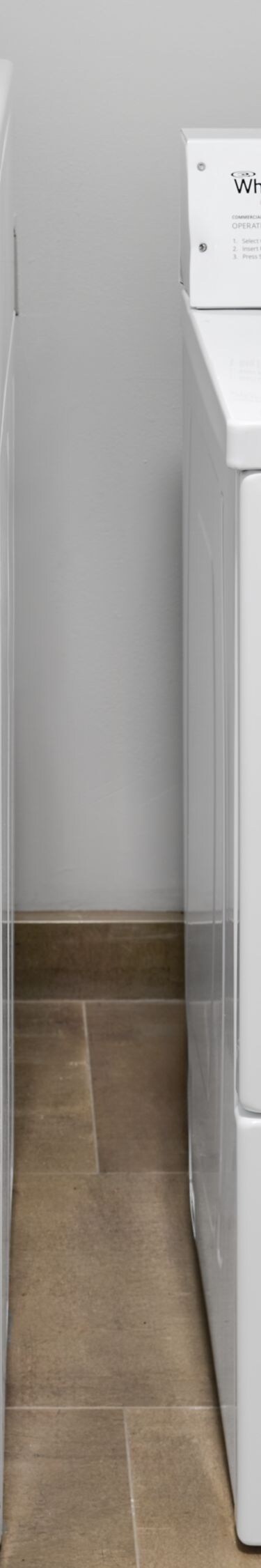 front-load washer and dryer