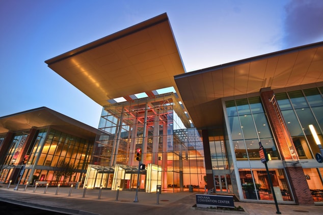 exterior of convention center