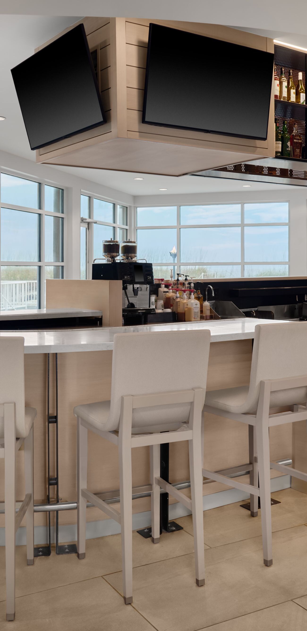 bistro bar area