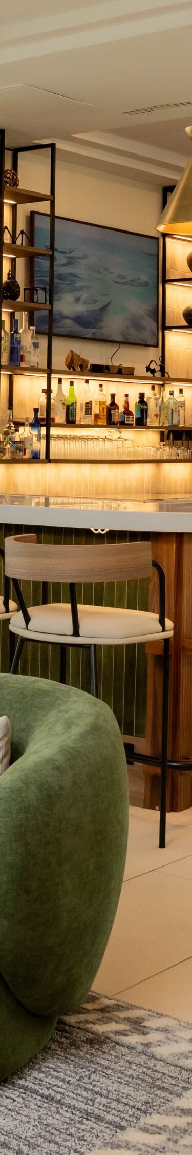 Amplia vista de Kitchen & Bar