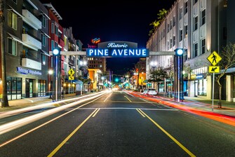 Vibrant Pine Avenue
