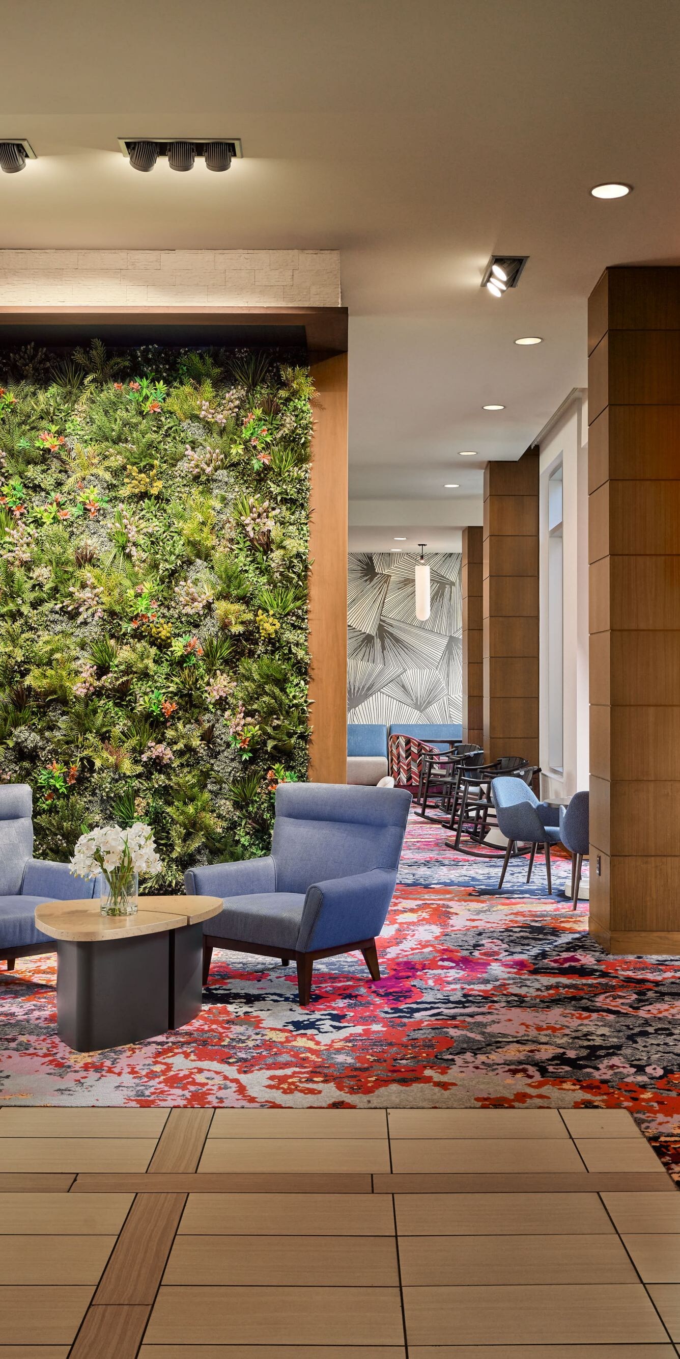 Lobby seating