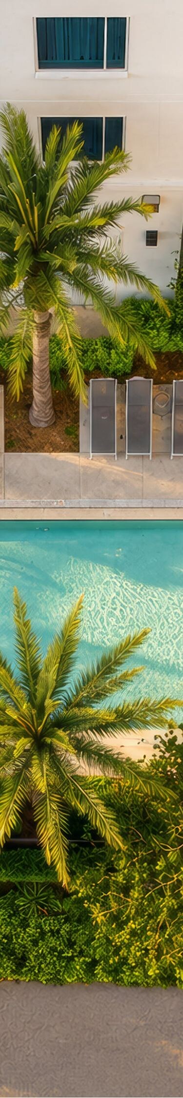 Aerial Pool View