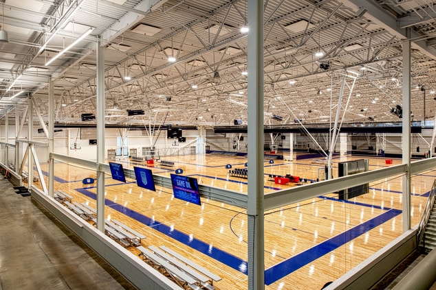 indoor basketball courts