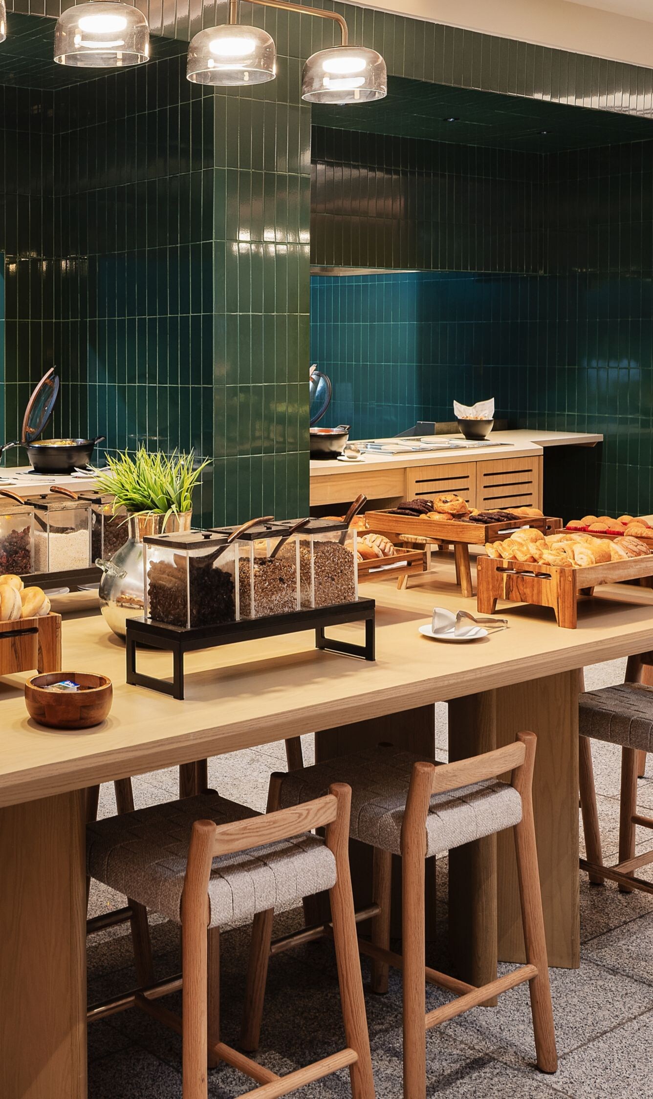 An easy area designed for customers