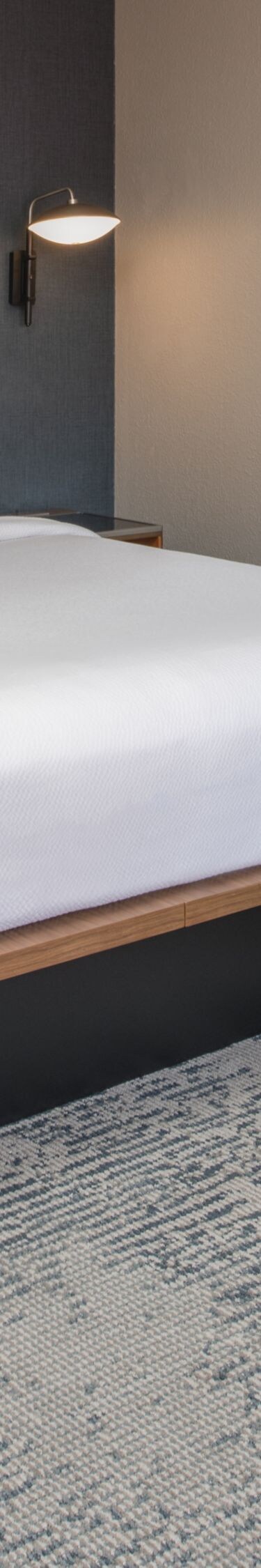 King bed and sofa
