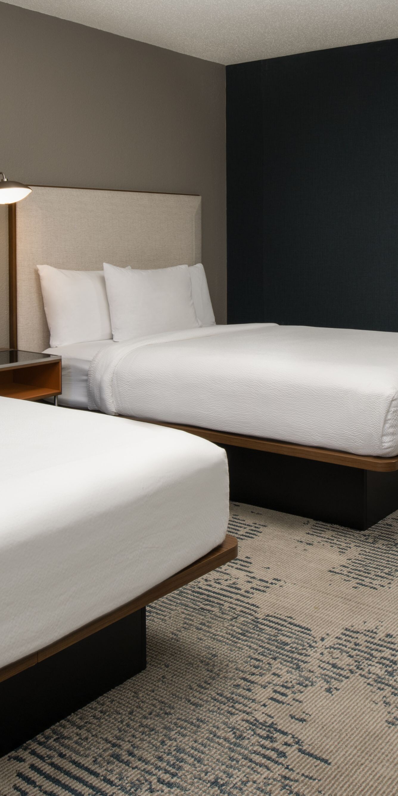 2 queen beds