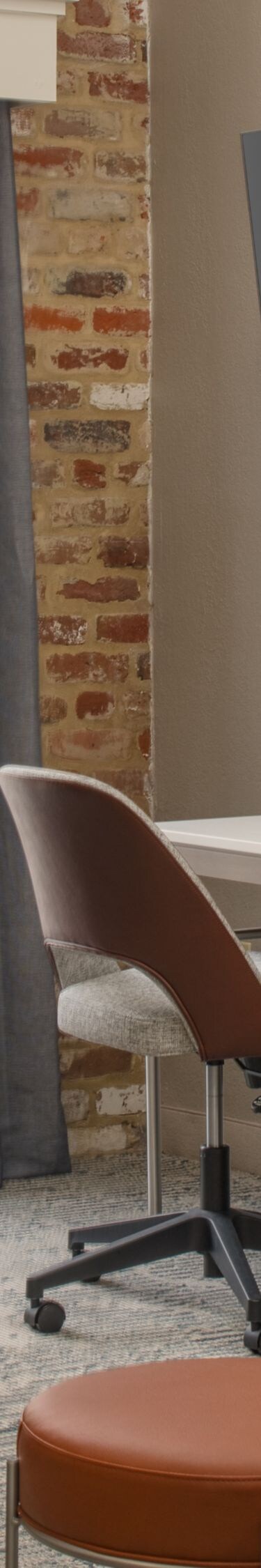 armchair, sofa, lounger, desk, chair, and tv
