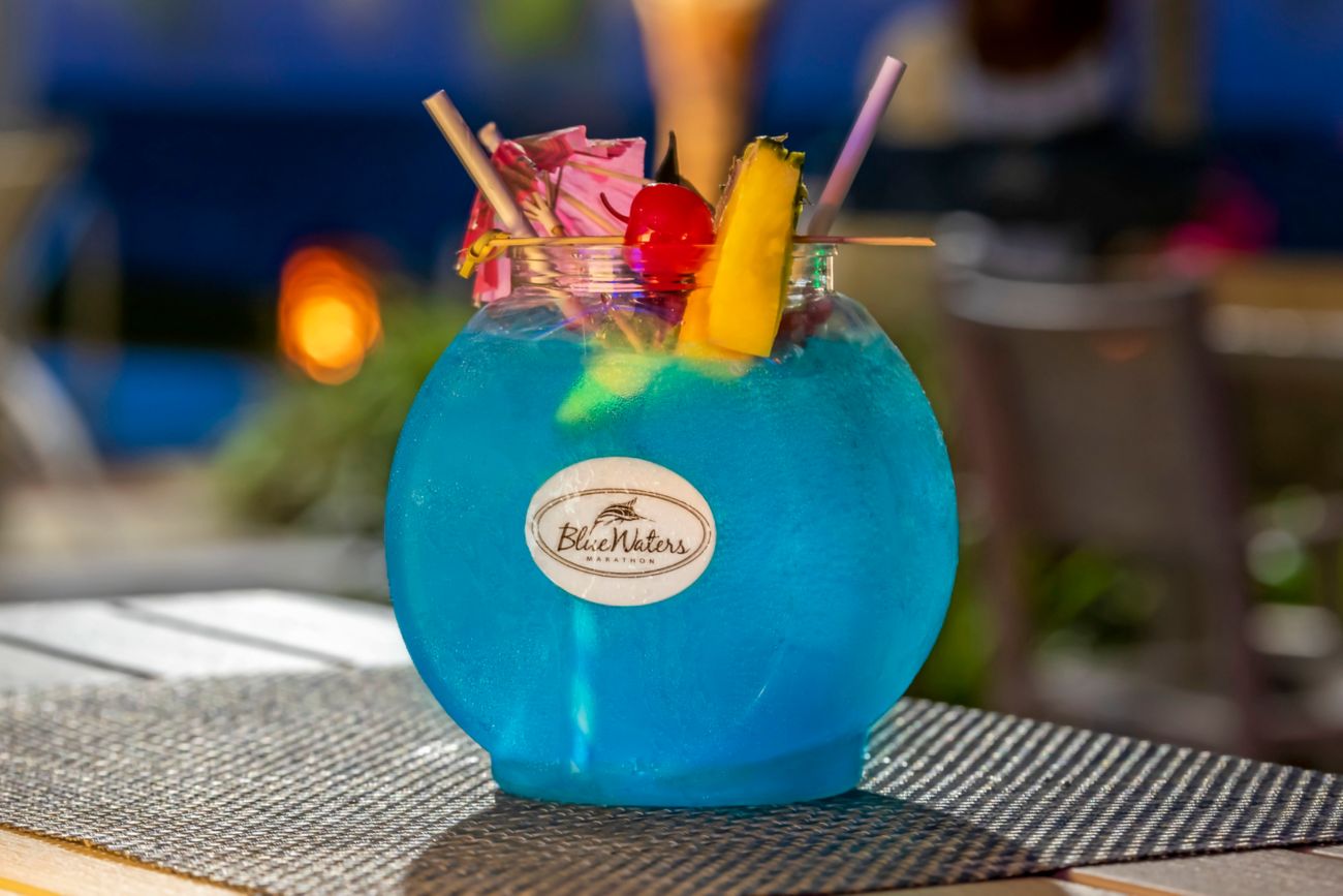 Cocktails d’un restaurant dans les Keys de Floride