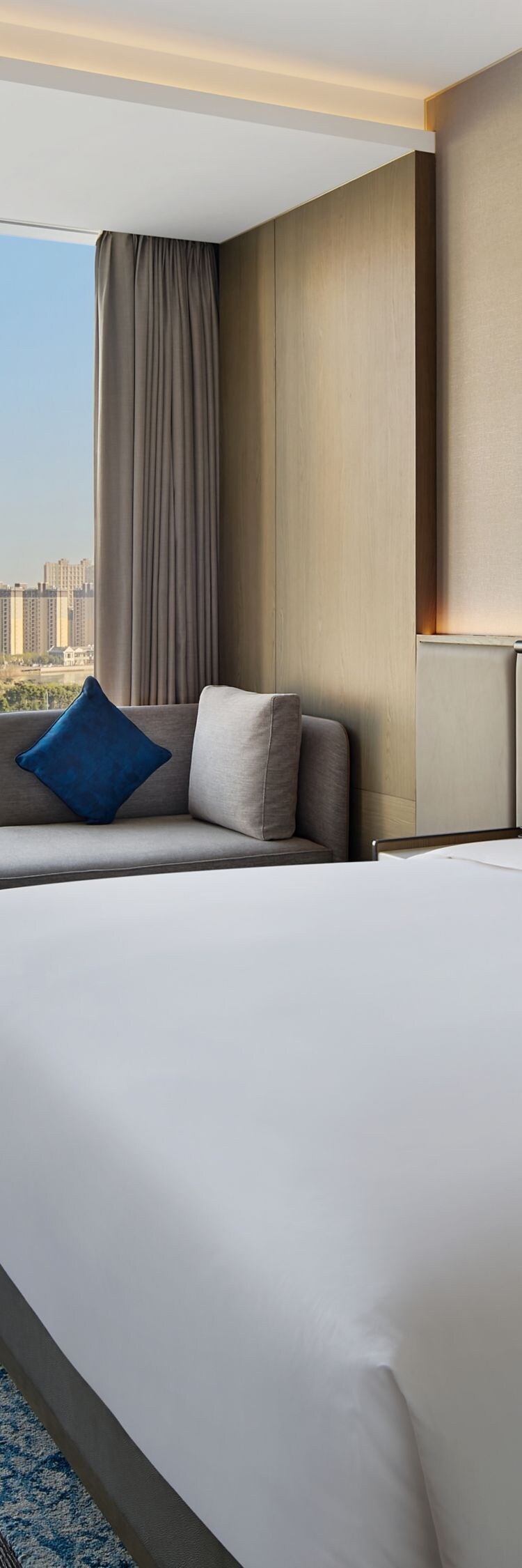 Room with king size bed