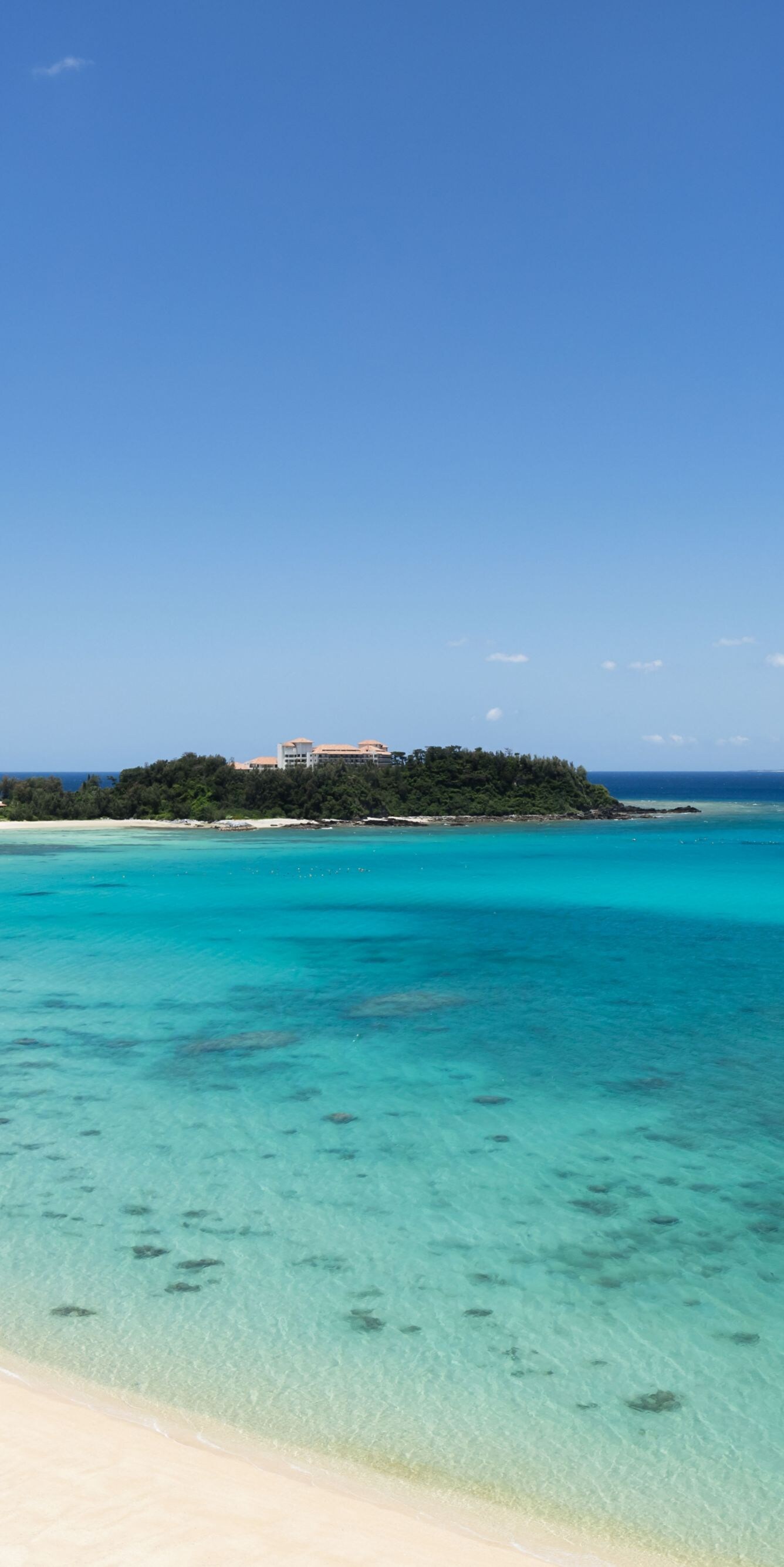Kise beach in front of hotel
