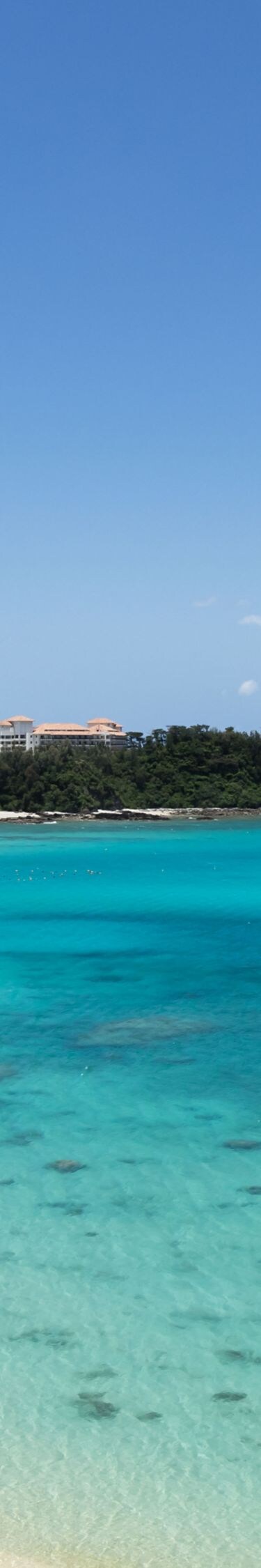 Kise beach in front of hotel