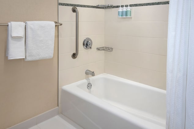 Guest Bathroom - Bathtub and Shower