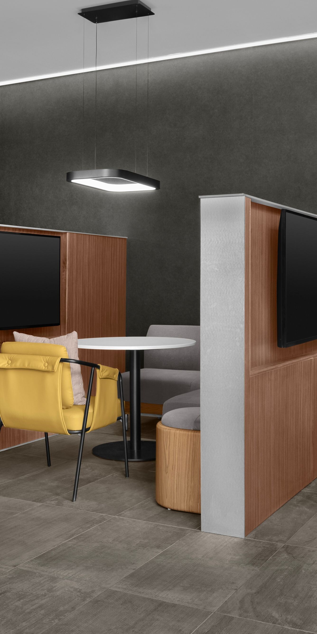 Lobby Media Pods