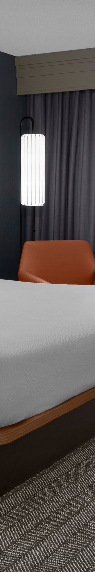 King suite bed with bedside tables