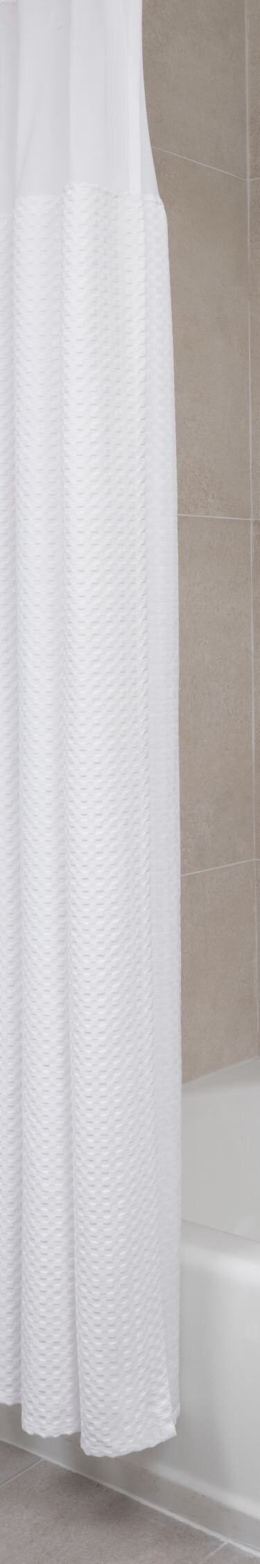 Accessible bathtub with grab bars.