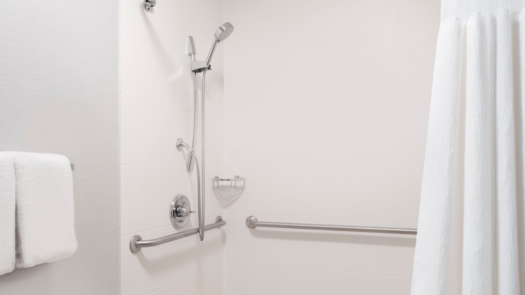 Accessible Bathroom- Roll-In Shower
