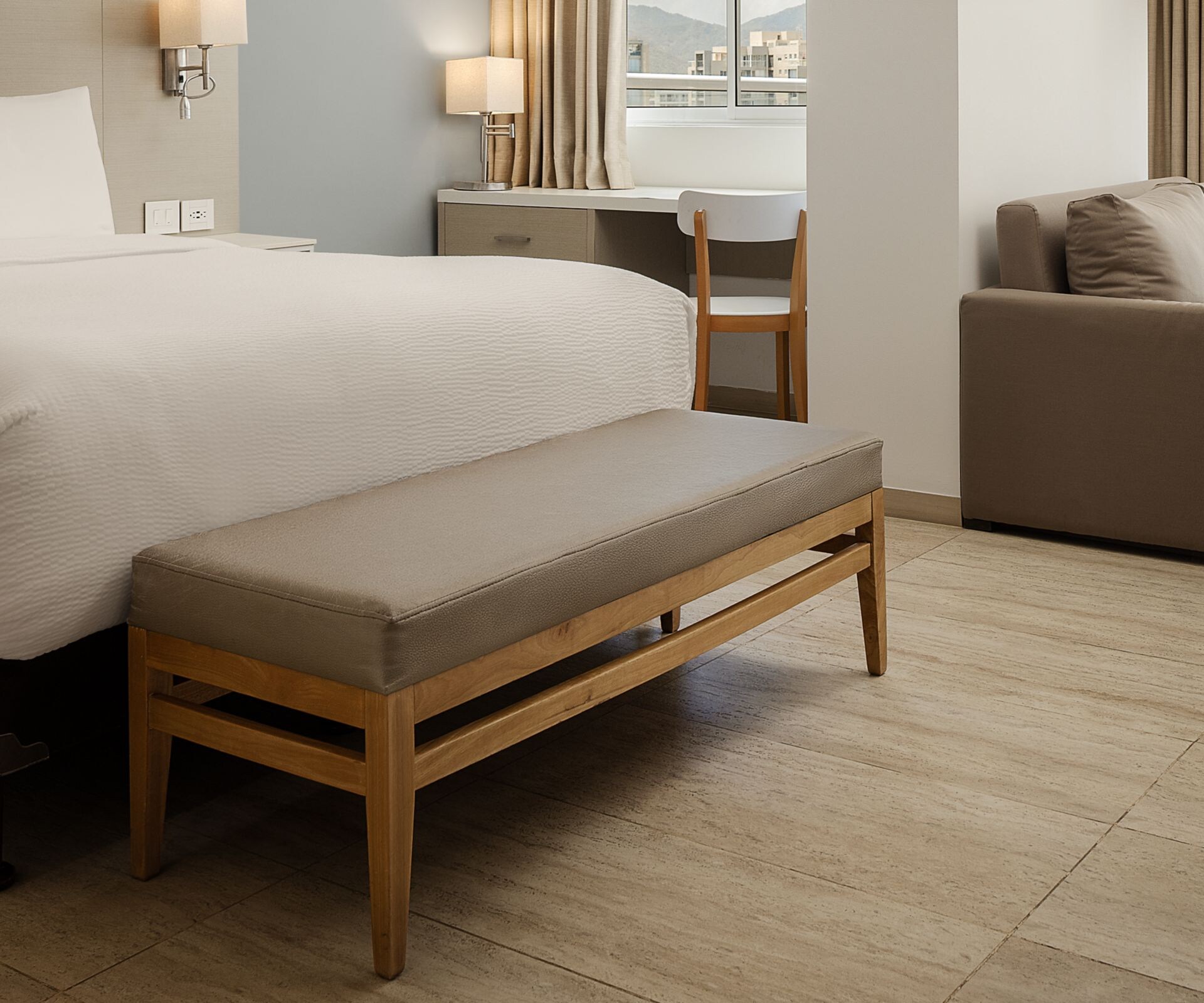 Habitación con cama tamaño King