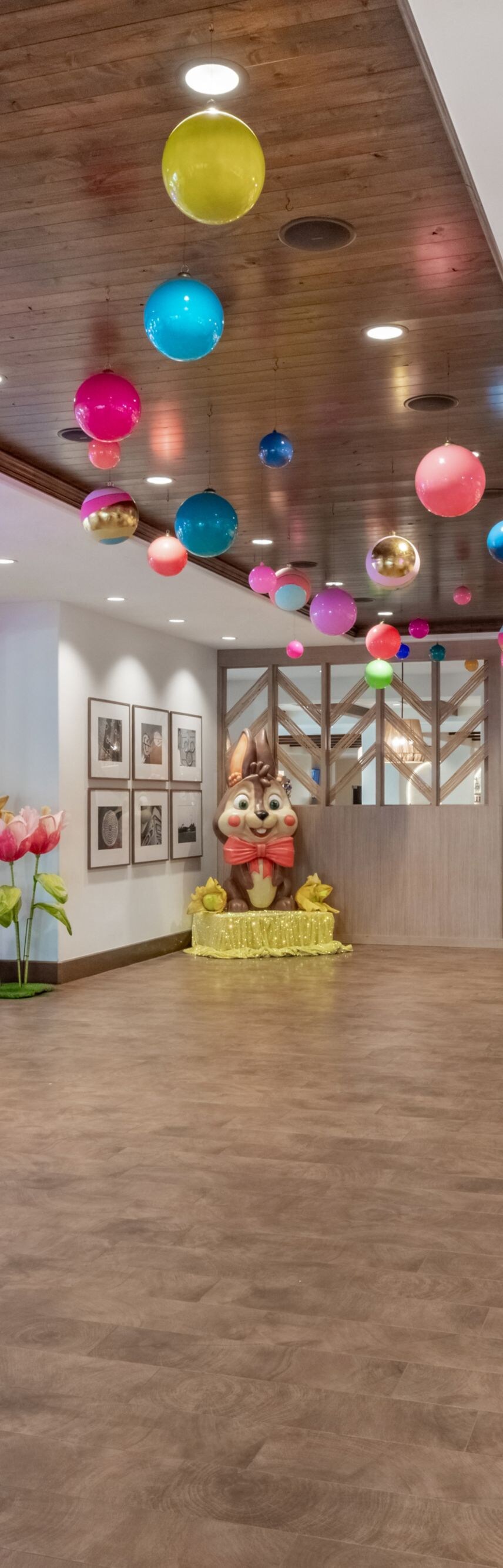 Front Desk Spring Decor 