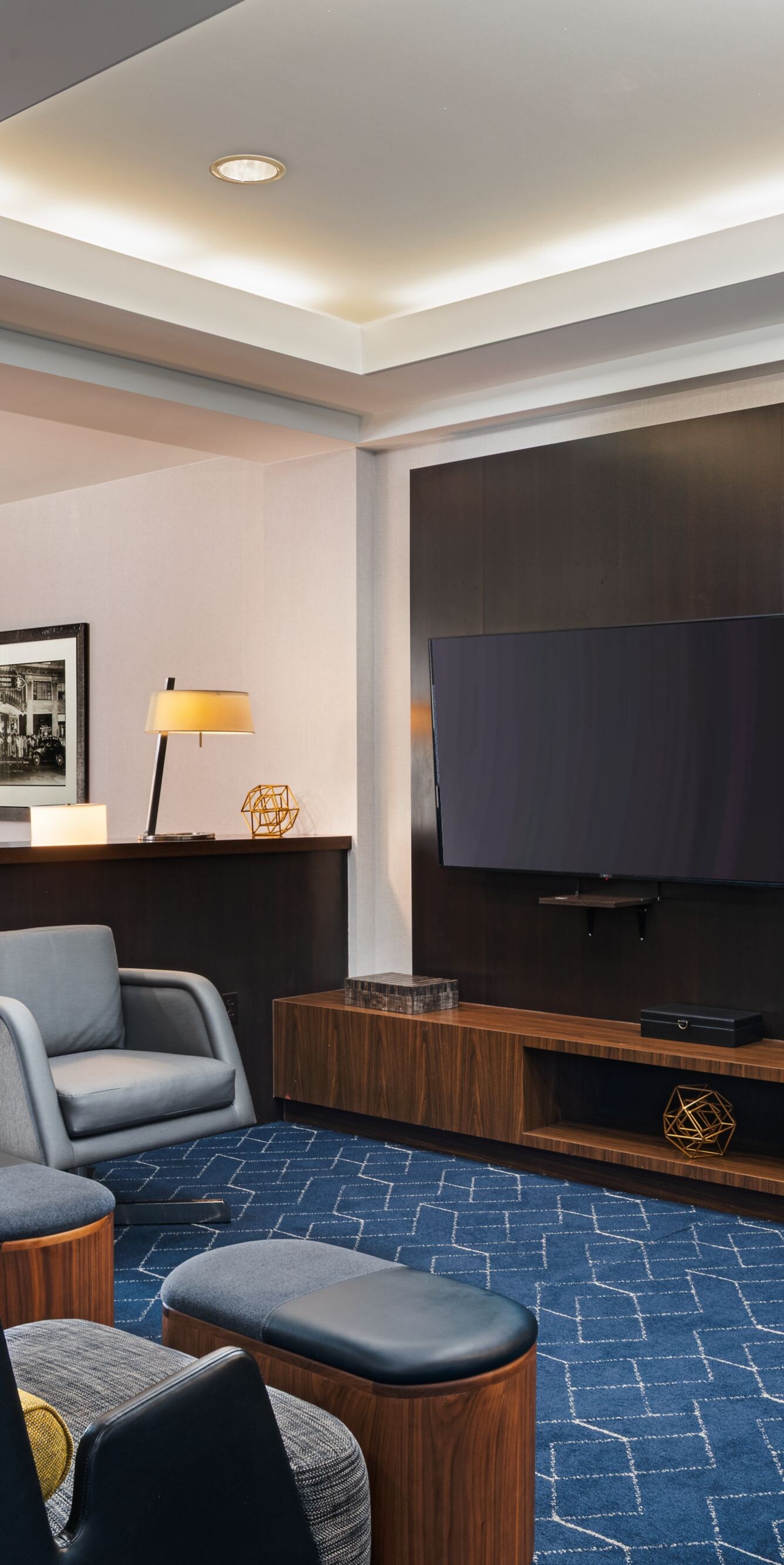 Sitting Area with TV