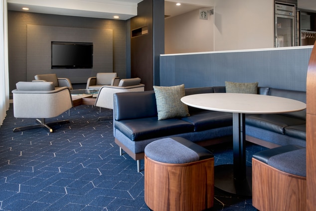 Lobby couches and seating