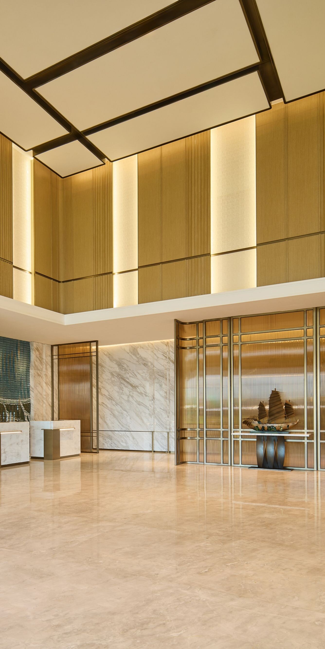 lobby, front desk
