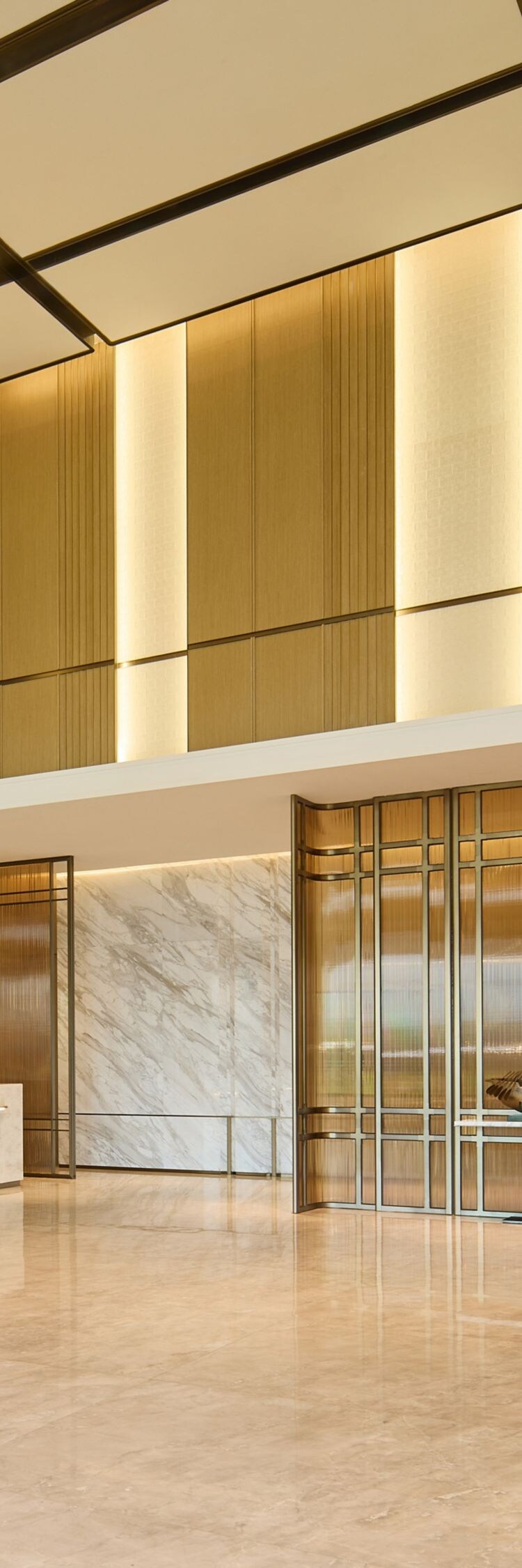 lobby, front desk
