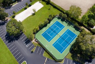 Tennis and Volleyball Courts