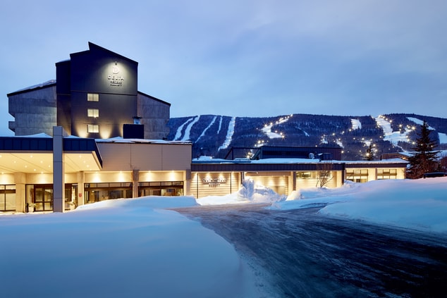 hotel mountain night skiing