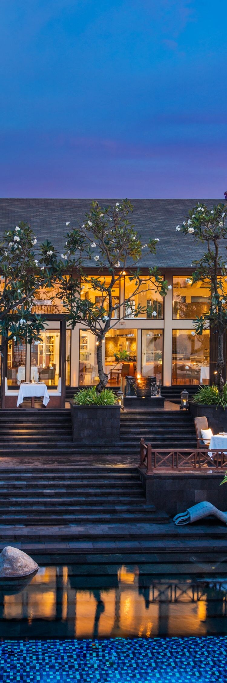 restoran di Kayuputi Restaurant Bali - Bagian Luar