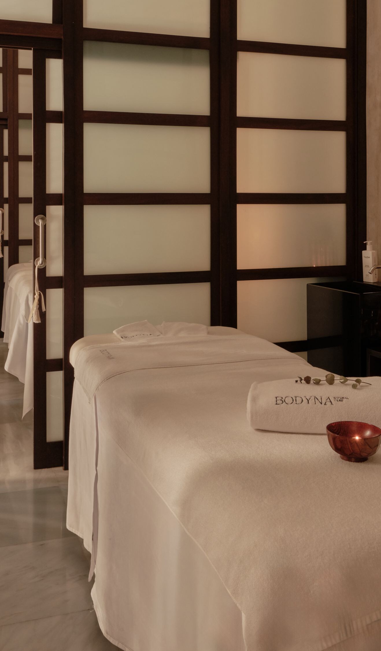 Spa treatment room