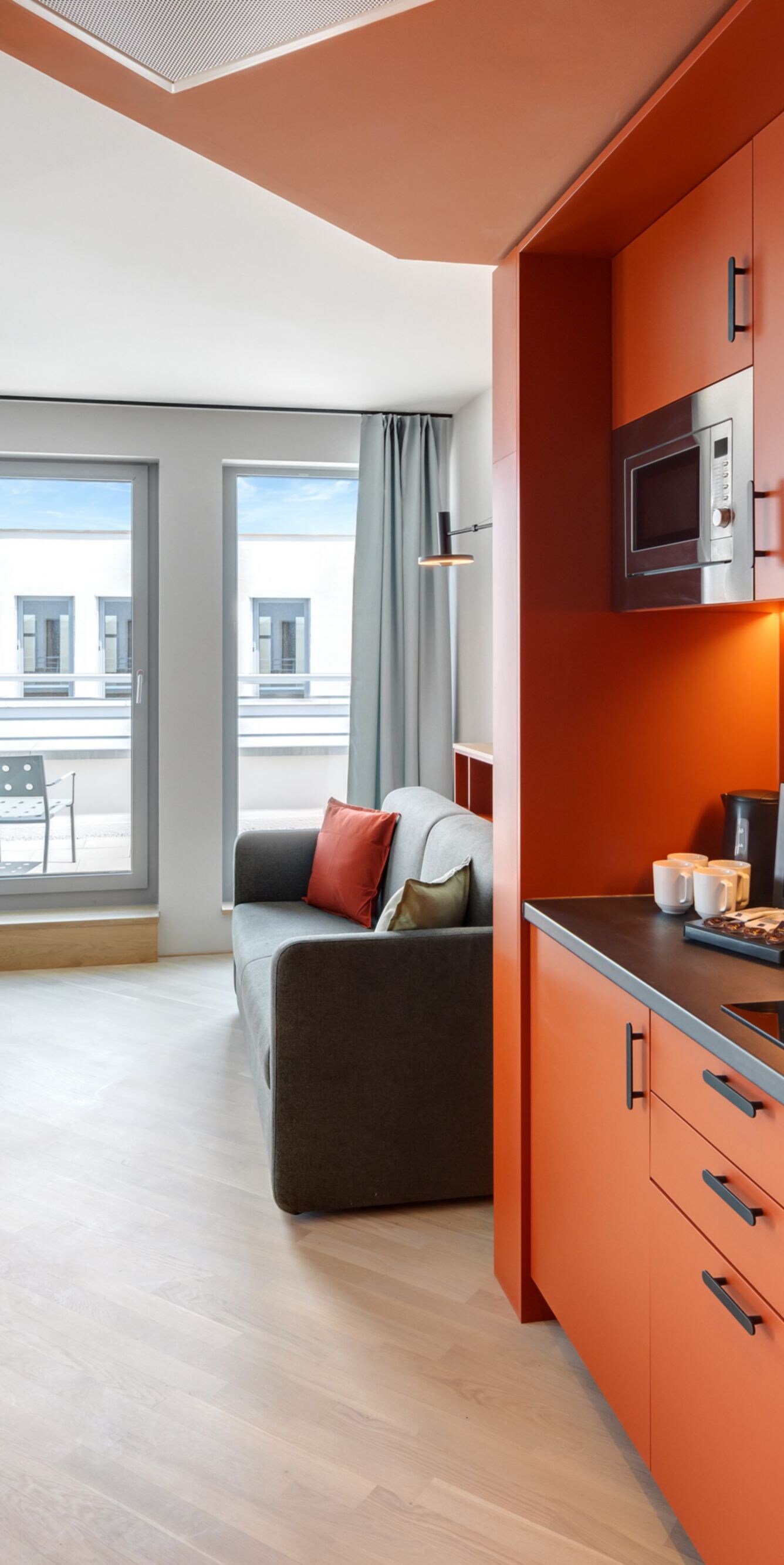 Rooftop Studio Suite with Sofa Bed & Terrace