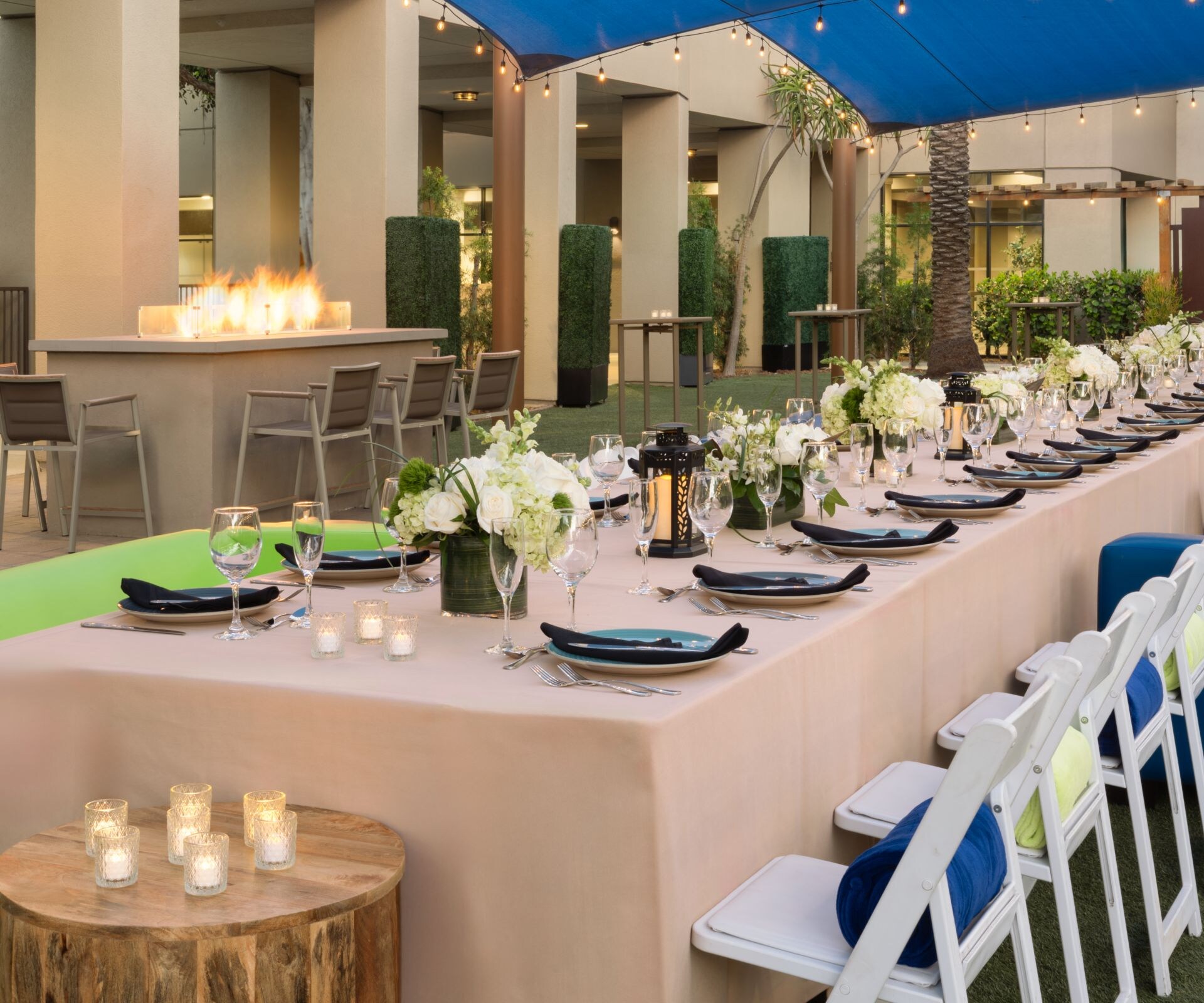 Shared West Lawn Event and Reception Space